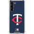 MLB Minnesota Twins - Solid Distressed Galaxy S24 FE Clear Case