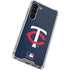 MLB Minnesota Twins - Solid Distressed Galaxy S24 FE Clear Case