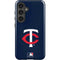 MLB Minnesota Twins - Solid Distressed Galaxy S25 Impact Case