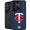 MLB Minnesota Twins - Solid Distressed Galaxy S25 Kickstand Case