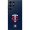 MLB Minnesota Twins - Solid Distressed Galaxy S25 Ultra Skin