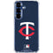 MLB Minnesota Twins - Solid Distressed Galaxy S25 Plus Clear Case