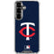 MLB Minnesota Twins - Solid Distressed Galaxy S26 Clear Case