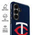 MLB Minnesota Twins - Solid Distressed Galaxy S26 Impact Case