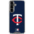 MLB Minnesota Twins - Solid Distressed Galaxy S26 Plus Clear Case