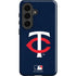 MLB Minnesota Twins - Solid Distressed Galaxy S26 Plus Impact Case