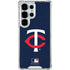 MLB Minnesota Twins - Solid Distressed Galaxy S26 Ultra Clear Case