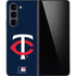 MLB Minnesota Twins - Solid Distressed Galaxy Z Fold5 5G Skin