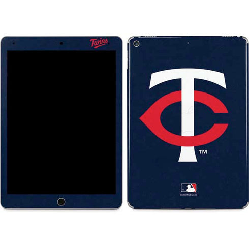 MLB Minnesota Twins - Solid Distressed iPad Skins