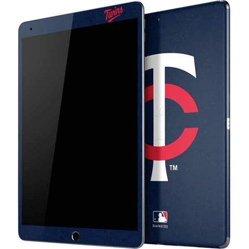 MLB Minnesota Twins - Solid Distressed iPad Skins