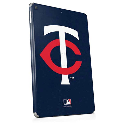MLB Minnesota Twins - Solid Distressed Apple iPad Skin