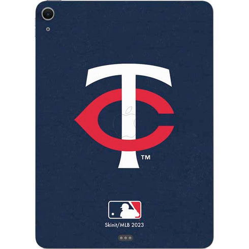 MLB Minnesota Twins - Solid Distressed Apple iPad Air Skin