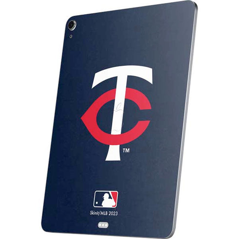 MLB Minnesota Twins - Solid Distressed Apple iPad Air Skin