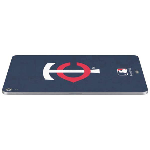 MLB Minnesota Twins - Solid Distressed Apple iPad Air Skin