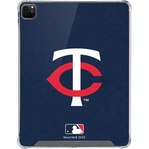 MLB Minnesota Twins - Solid Distressed iPad Cases