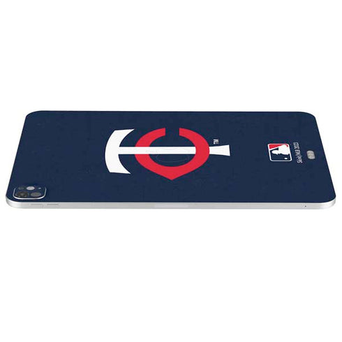 MLB Minnesota Twins - Solid Distressed iPad Pro 13in M4 (2024) Skin