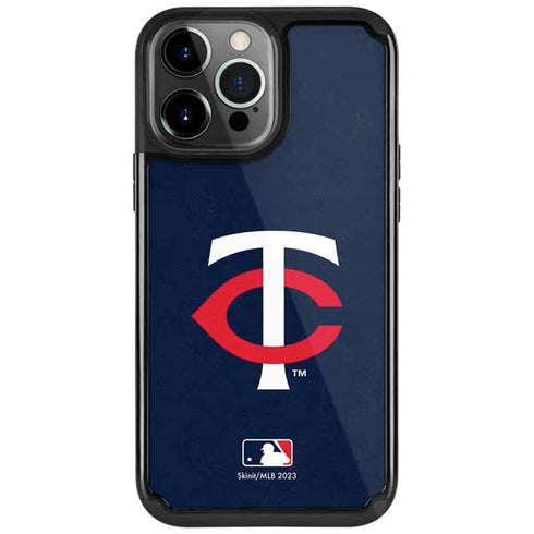 MLB Minnesota Twins - Solid Distressed iPhone Cases