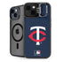 MLB Minnesota Twins - Solid Distressed iPhone 14 Plus Kickstand Case