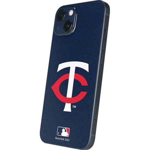 MLB Minnesota Twins - Solid Distressed iPhone Skins