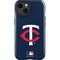 MLB Minnesota Twins - Solid Distressed iPhone 15 Impact Case