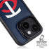 MLB Minnesota Twins - Solid Distressed iPhone 15 Kickstand Case