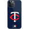 MLB Minnesota Twins - Solid Distressed iPhone 15 Pro Max Skin
