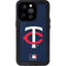 MLB Minnesota Twins - Solid Distressed iPhone 15 Pro Waterproof Case