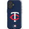 MLB Minnesota Twins - Solid Distressed iPhone 16 Impact Case