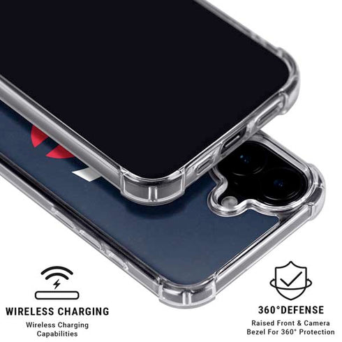 MLB Minnesota Twins - Solid Distressed iPhone 16 MagSafe Case