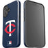 MLB Minnesota Twins - Solid Distressed iPhone 16 Plus Impact Case