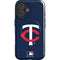 MLB Minnesota Twins - Solid Distressed iPhone 16 Plus Magsafe Impact Case