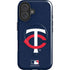 MLB Minnesota Twins - Solid Distressed iPhone 16 Plus Magsafe Impact Case