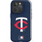 MLB Minnesota Twins - Solid Distressed iPhone 16 Pro Impact Case