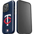MLB Minnesota Twins - Solid Distressed iPhone 16 Pro Impact Case