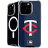 MLB Minnesota Twins - Solid Distressed iPhone 16 Pro MagSafe Case
