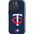 MLB Minnesota Twins - Solid Distressed iPhone 16 Pro Magsafe Impact Case