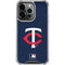 MLB Minnesota Twins - Solid Distressed iPhone 16 Pro Max Clear Case