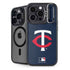 MLB Minnesota Twins - Solid Distressed iPhone 16 Pro Max Kickstand Case