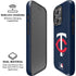 MLB Minnesota Twins - Solid Distressed iPhone 16 Pro Max Magsafe Impact Case