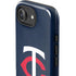 MLB Minnesota Twins - Solid Distressed iPhone 16e Impact Case