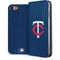 MLB Minnesota Twins - Solid Distressed iPhone 7 Folio Case