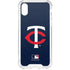 MLB Minnesota Twins - Solid Distressed iPhone XS Clear Case