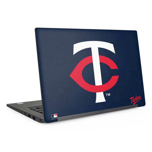 MLB Minnesota Twins - Solid Distressed Dell Latitude Skin