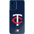 MLB Minnesota Twins - Solid Distressed Moto G Play 4G (2024) Skin