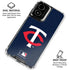 MLB Minnesota Twins - Solid Distressed Moto G Power 5G (2024) Clear Case