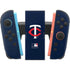 MLB Minnesota Twins - Solid Distressed Nintendo Switch 2 (2025) Joy-Con Controller Skin