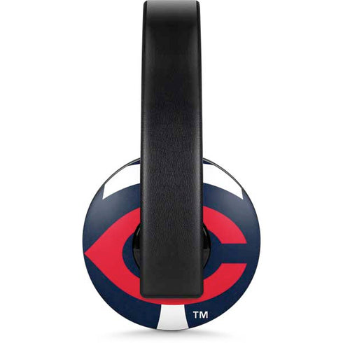 MLB Minnesota Twins - Solid Distressed PlayStation 4 Gold Wireless Headset Skin