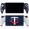 MLB Minnesota Twins - Solid Distressed PlayStation Portal Remote Player Skin