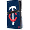 MLB Minnesota Twins - Solid Distressed PS5 Pro Disk Console Skin