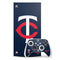 MLB Minnesota Twins - Solid Distressed Xbox Series X Skins